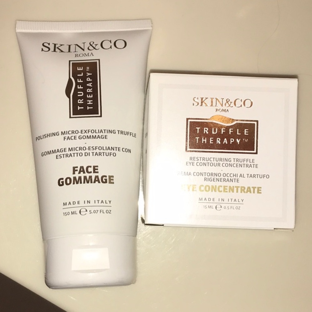 Skin and company face Gommage & eye concentrate